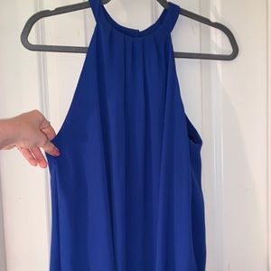 Royal Blue Mini Dress